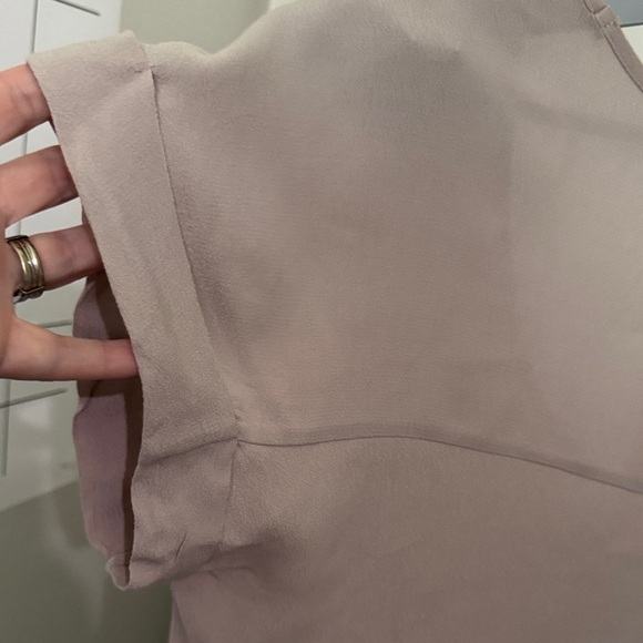 Sienna Sky Women's Blouse in Soft Taupe - Picture 6 of 10